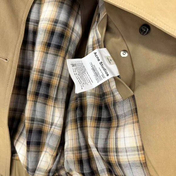 Acne Studios  Jacket Twill Trench - Picture 14 of 14